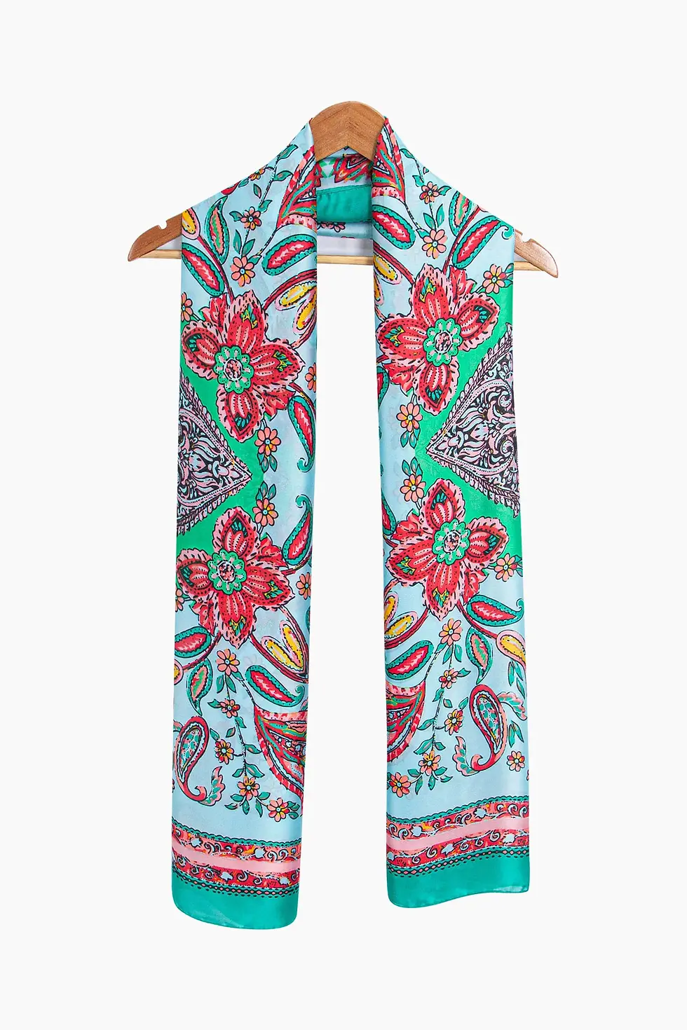 Thumbnail: GREEN PAISLEY SCARF