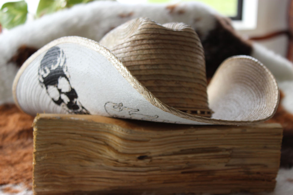Thumbnail: The Rebel - Straw Cowboy Hat