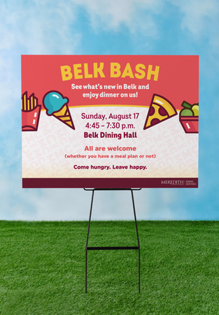 Belk Bash Celebration Materials