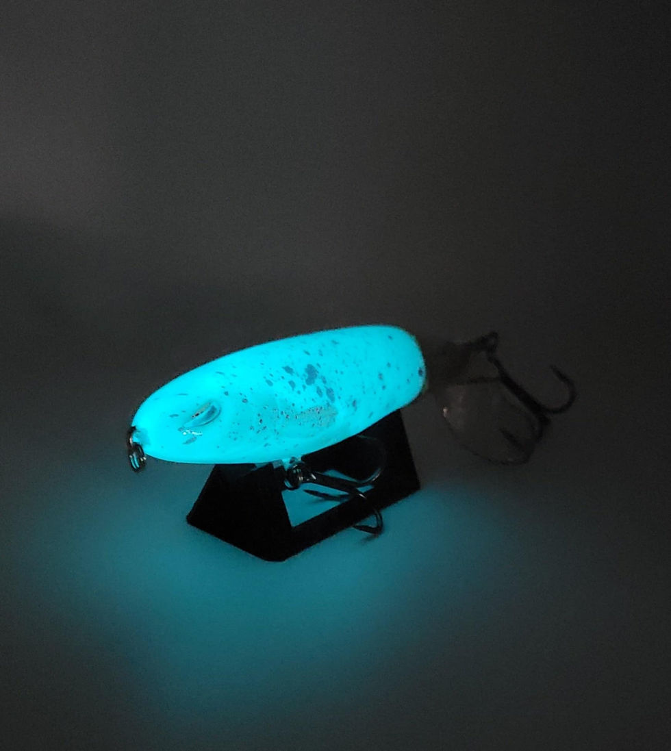 Thumbnail: 5 1/2 " Plopper Bloody Bone GLOW