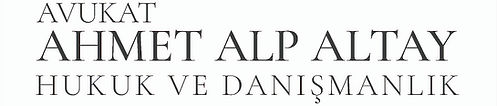 av. ahmet alp altay