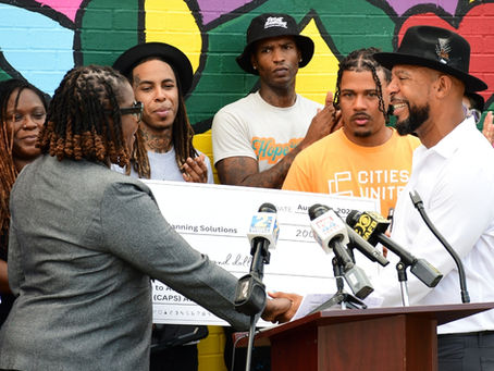 The Coalition to Advance Public Safety (CAPS)unveil Grants totaling $500,00O in Baton rouge. 