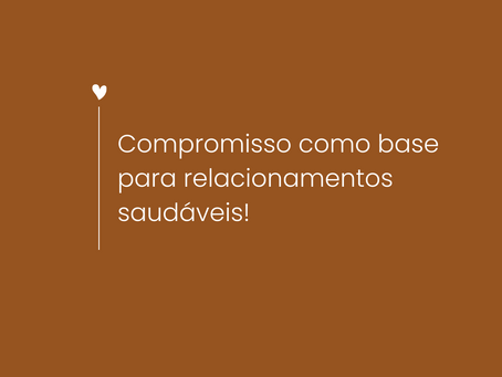 Compromisso no relacionamento