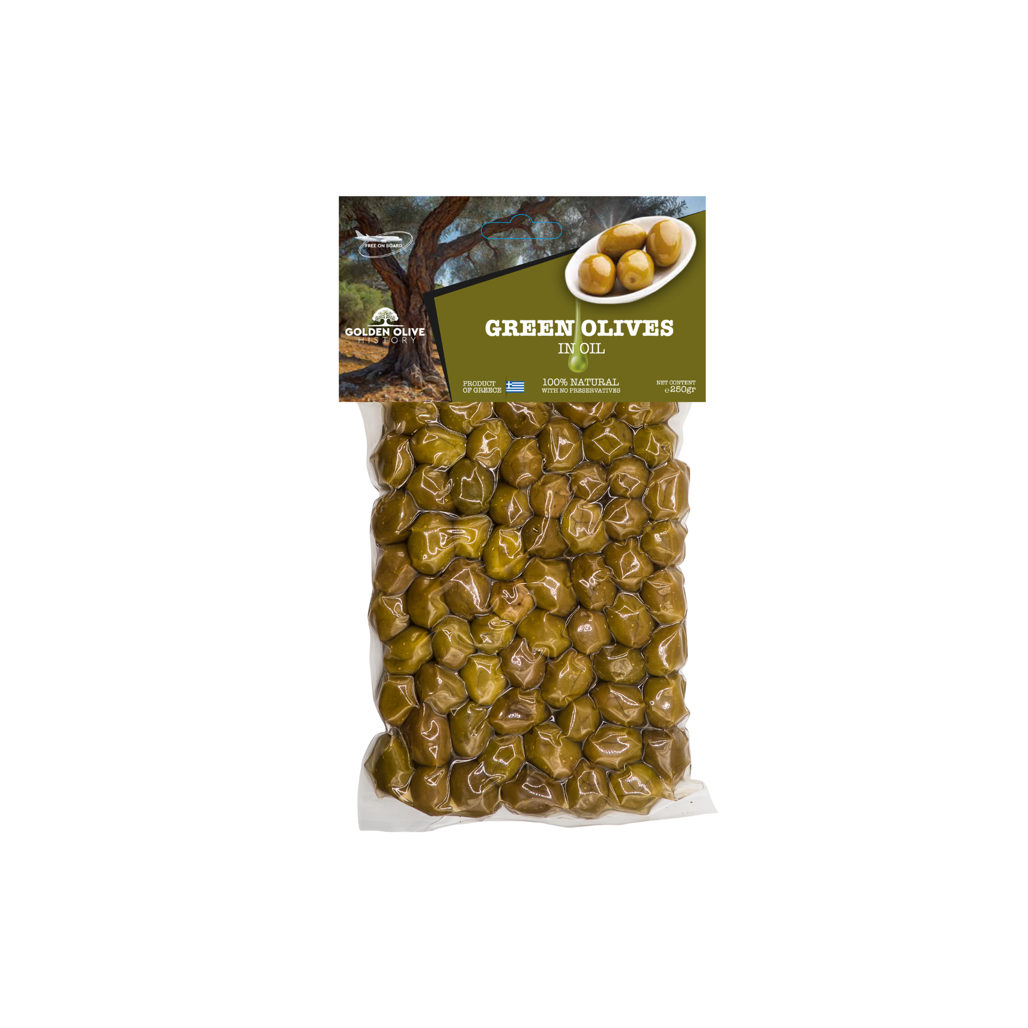 Green Olives in oil