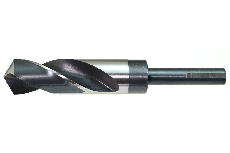 High Speed Steel Bright & Black Fractional 1/2" Shank S&D Drills