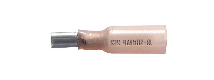 Heat Shrink & Crimp Coupler 22-18 AWG Female For .110 Tab