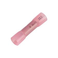 Heat Shrink & Crimp Butt Conn. 22-18 AWG Butt Connector; 22-18 AWG