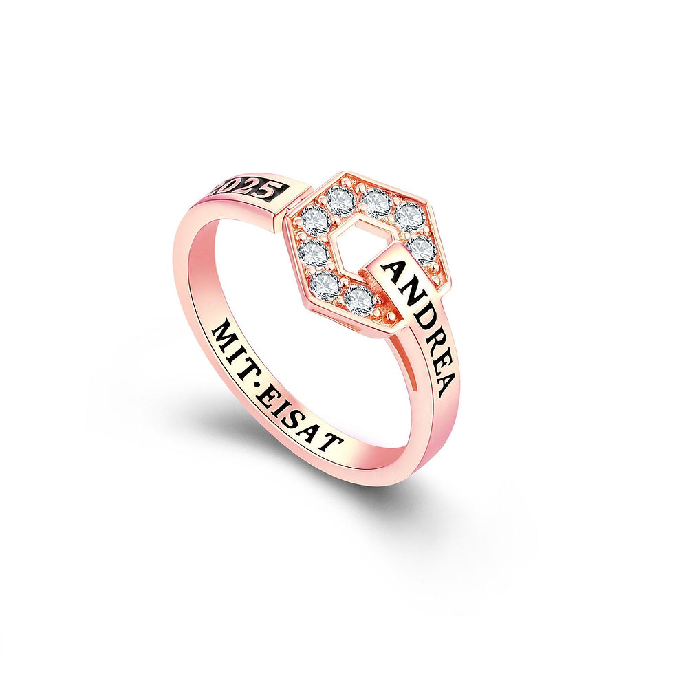 Thumbnail: Customized High School and College Graduation Class Ring