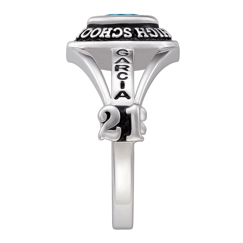 Thumbnail: Customized High School and College Graduation Class Ring