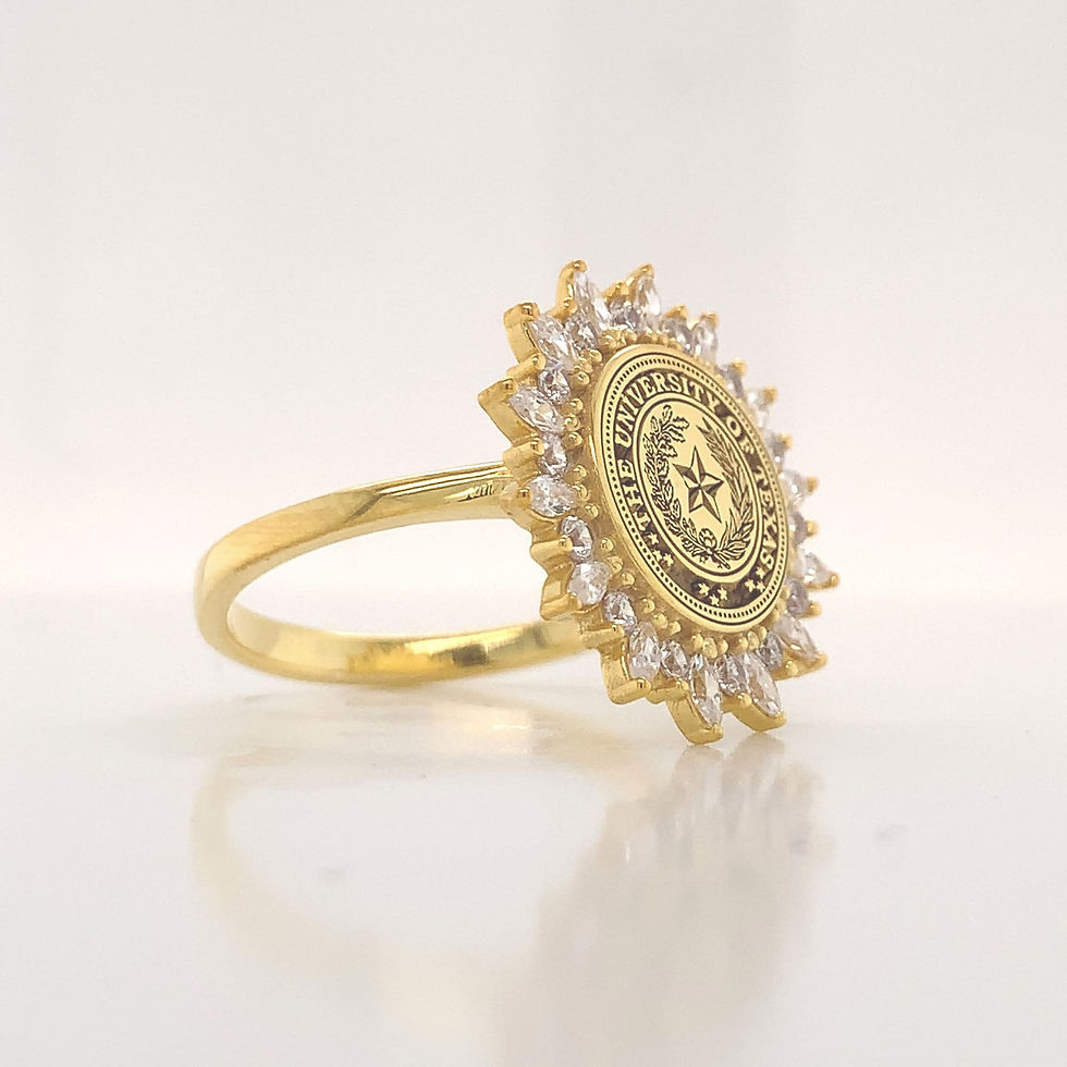 Thumbnail: Customized High School and College Graduation Class Ring