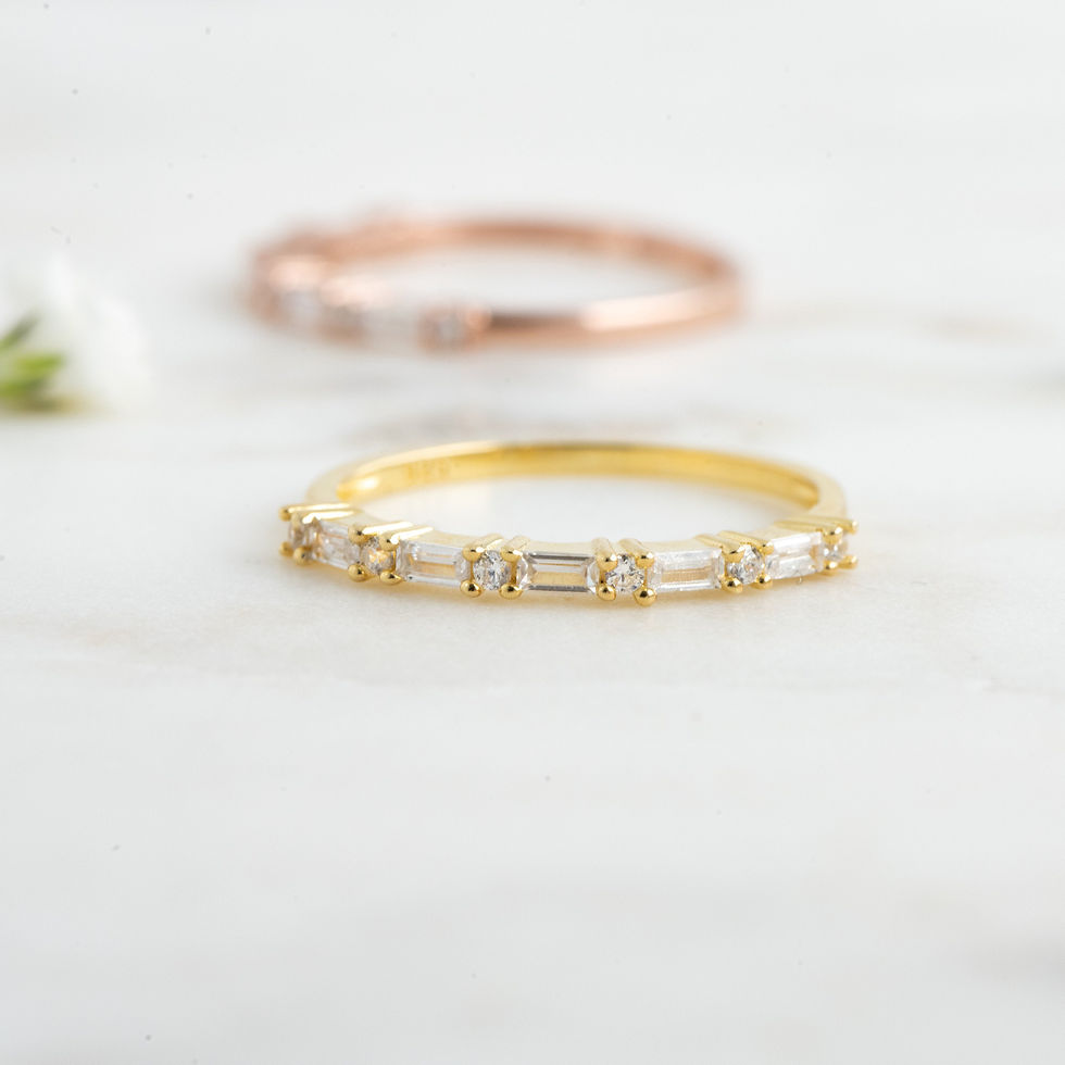 Thumbnail: Baguette Stacking Ring