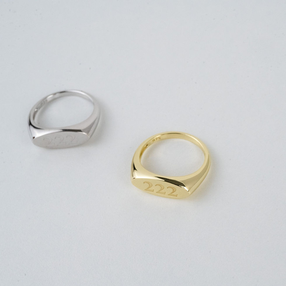 Thumbnail: Lucky Number Signet Ring