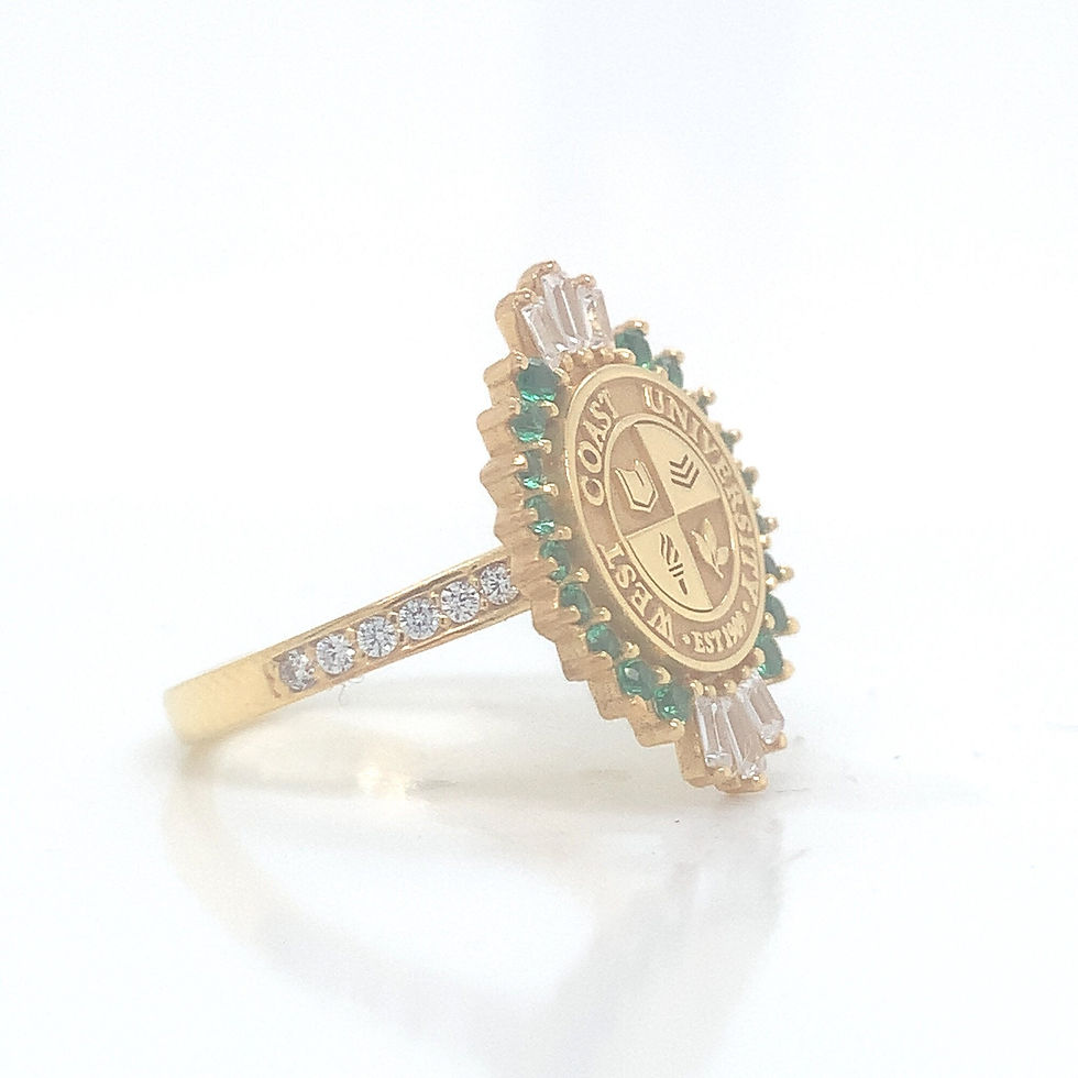 Thumbnail: Customized High School and College Graduation Class Ring