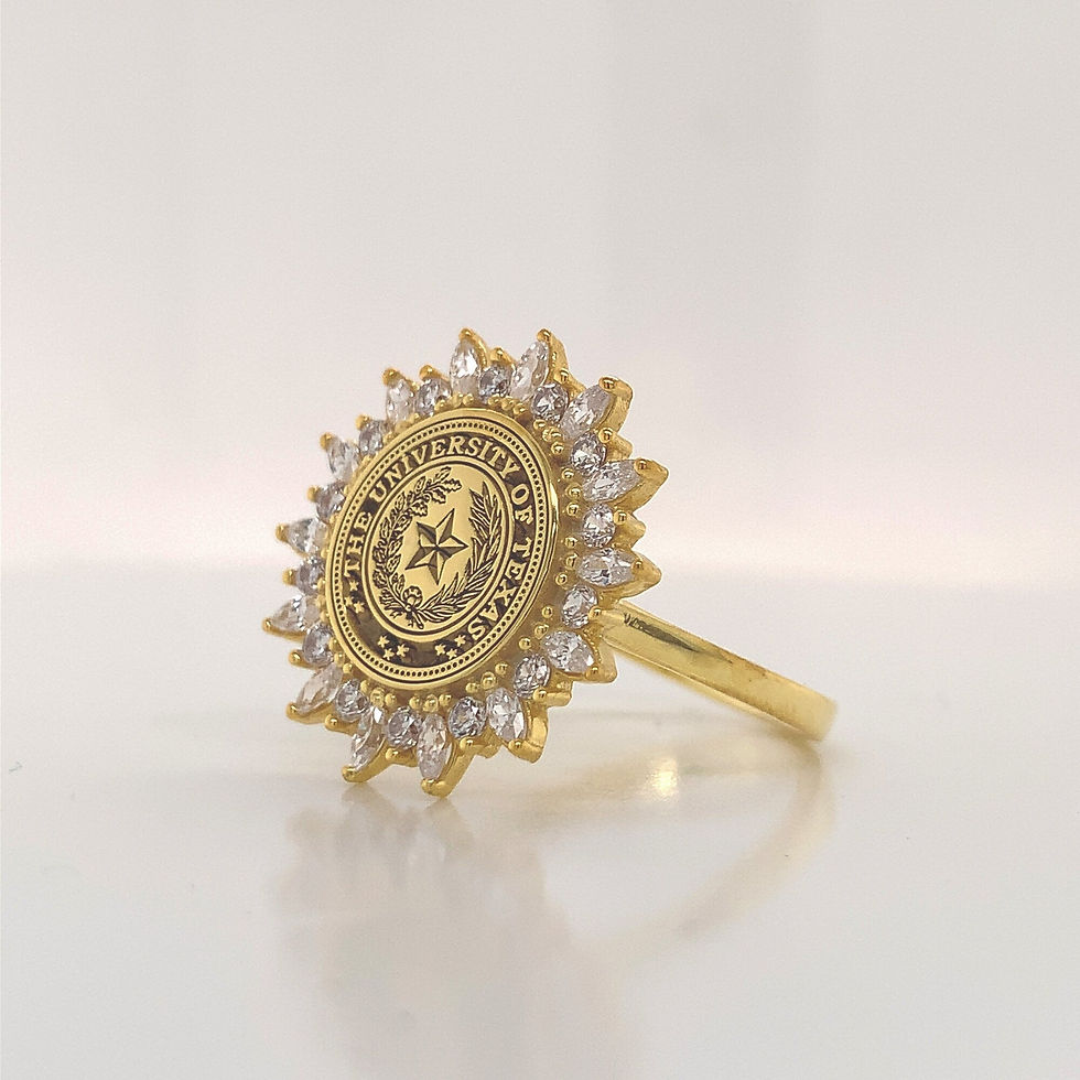 Thumbnail: Customized High School and College Graduation Class Ring