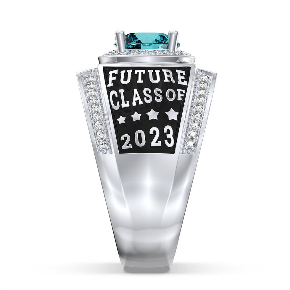 Thumbnail: Customized High School and College Graduation Class Ring
