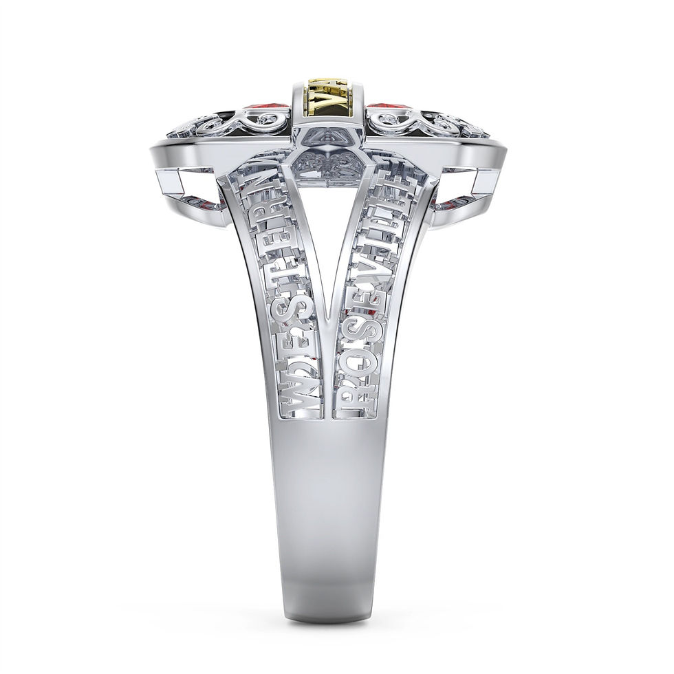 Thumbnail: Customized High School and College Graduation Class Ring