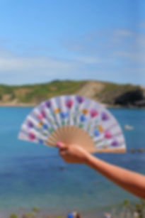 Floral Fan