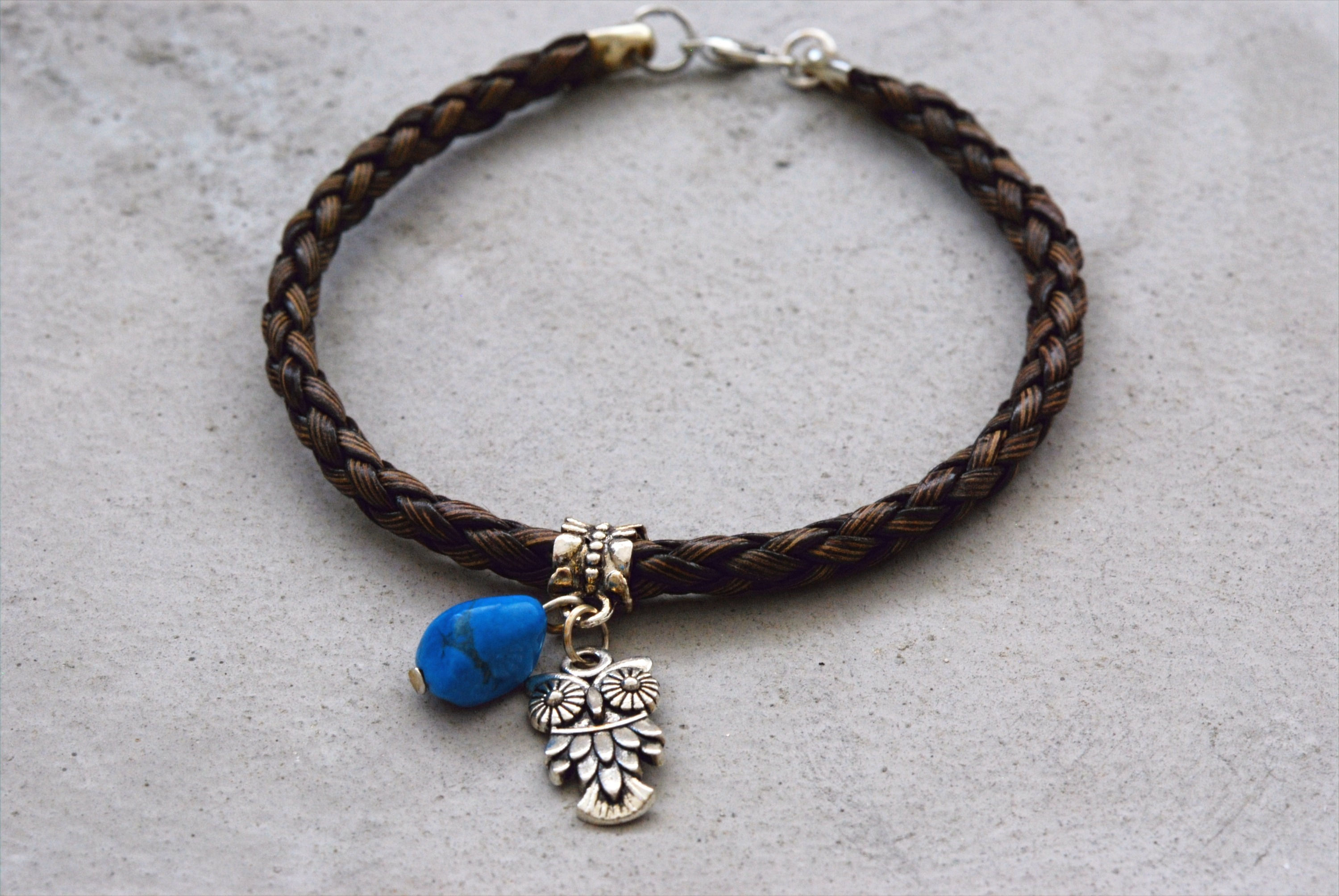 Armband Leather Charm
