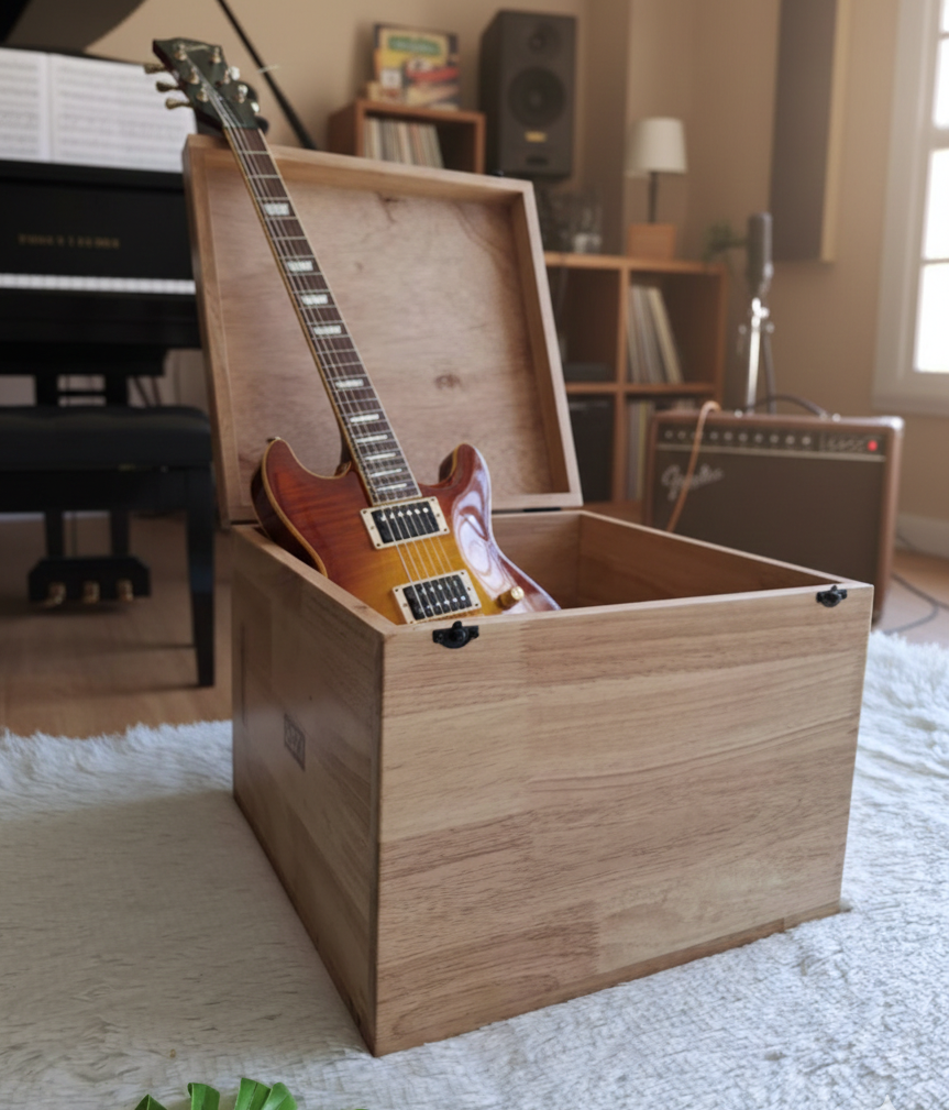 จัดเก็บอย่างมีสไตล์: กล่องไม้ที่ไม่ได้เป็นแค่กล่อง