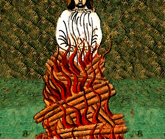 Wood and fires during the festival