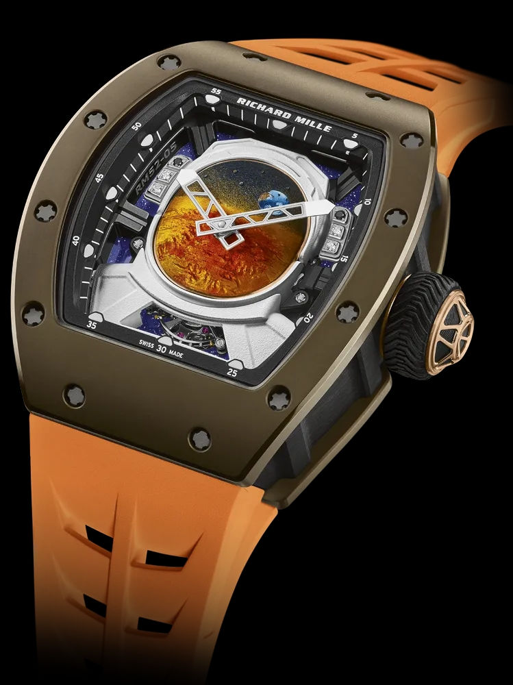 RM 58-01 Manual Winding Tourbillon Worldtimer Jean Todt.