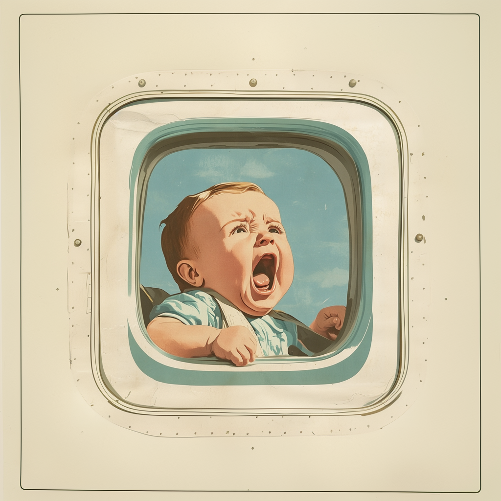 thehartandthecur_retro_travel_poster_of_a_crying_baby_on_an_air_79997b54-85cf-49e0-806c-13