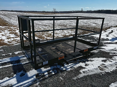 Man basket 850lb capacity by hawley services