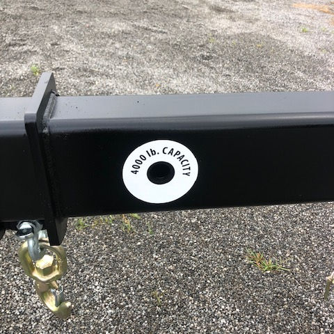 Thumbnail: Jib Boom Forklift Telescoping Attachment 4000 lbs. Capacity