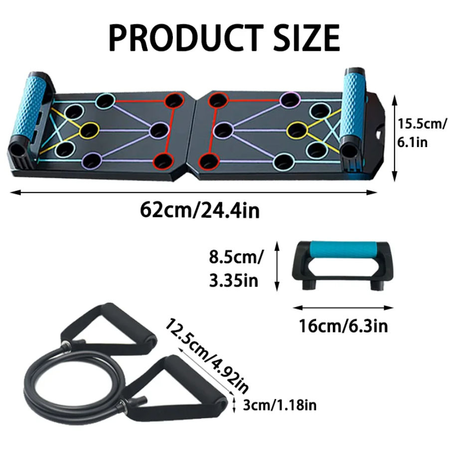 Thumbnail: Push Up Board Multi-Function Push Up Bar Push up Handles Professional Home Worko