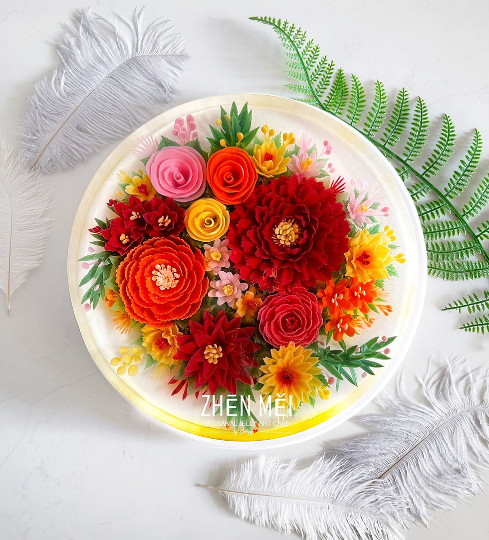 Jelly Art Cake Gallery Zhen Mei 3D Jelly Art