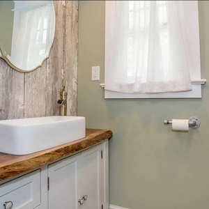 Live Edge Bathroom Vanity 