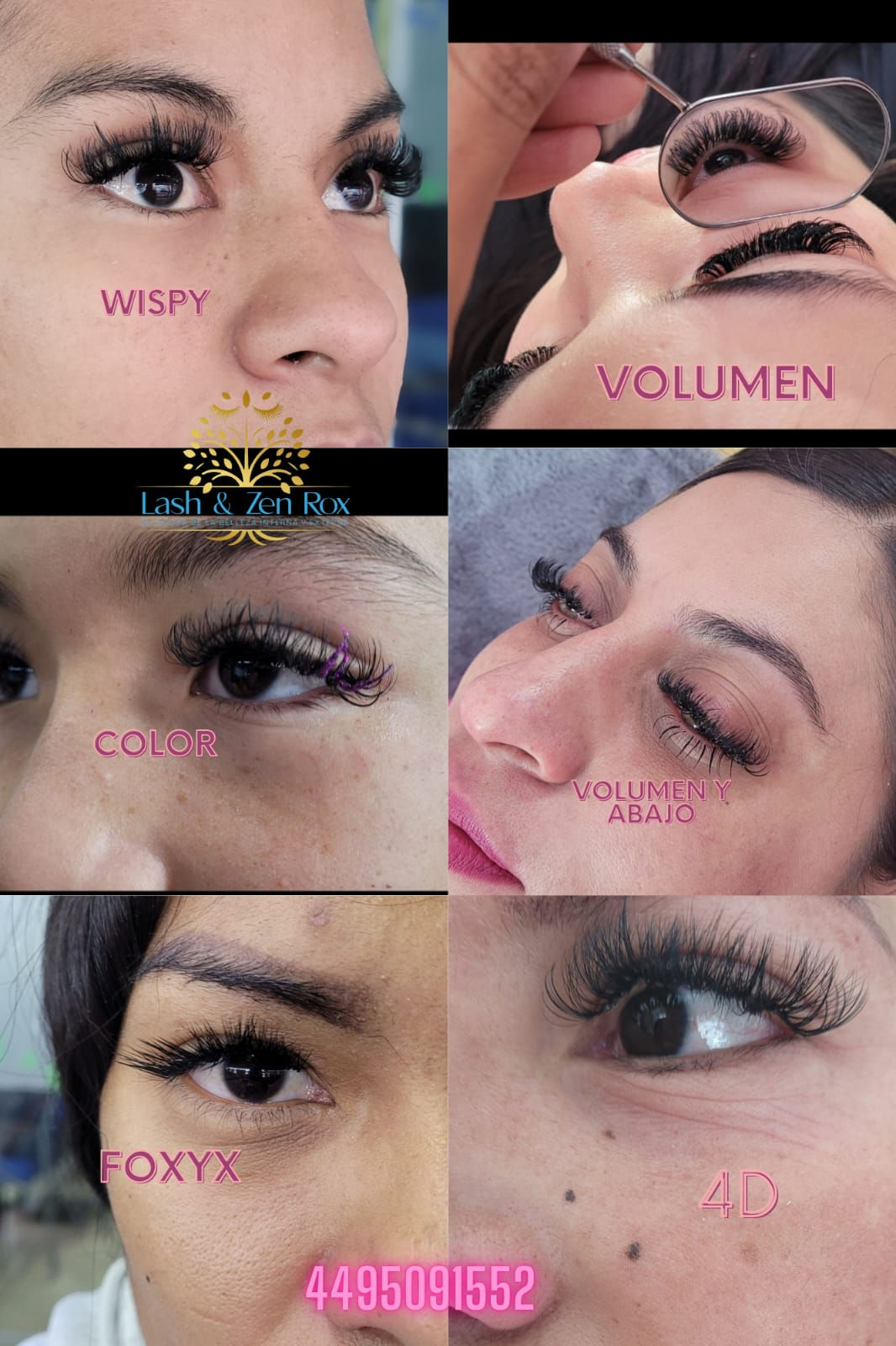 Extensiones de pestañas