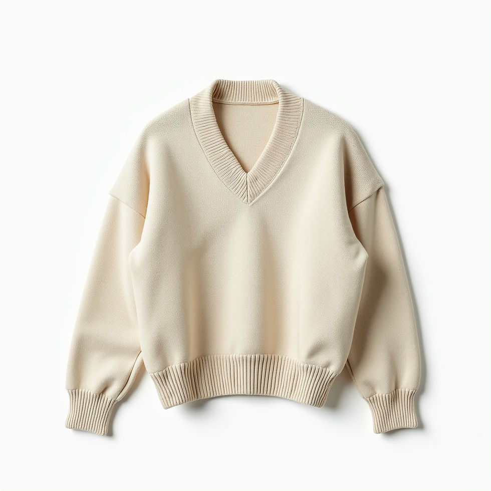 Blusa Tricô Gola V