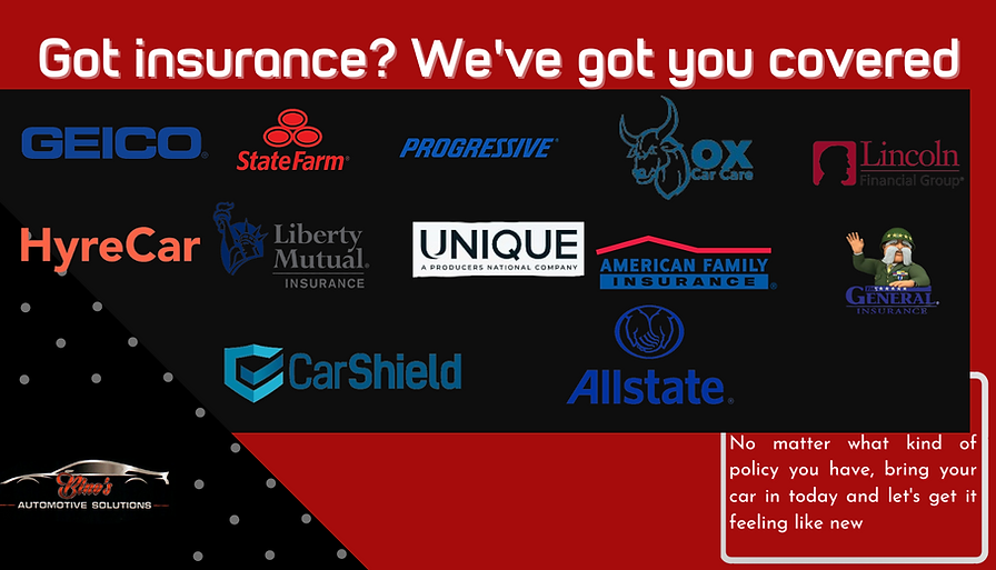 We Work With Your Insurance