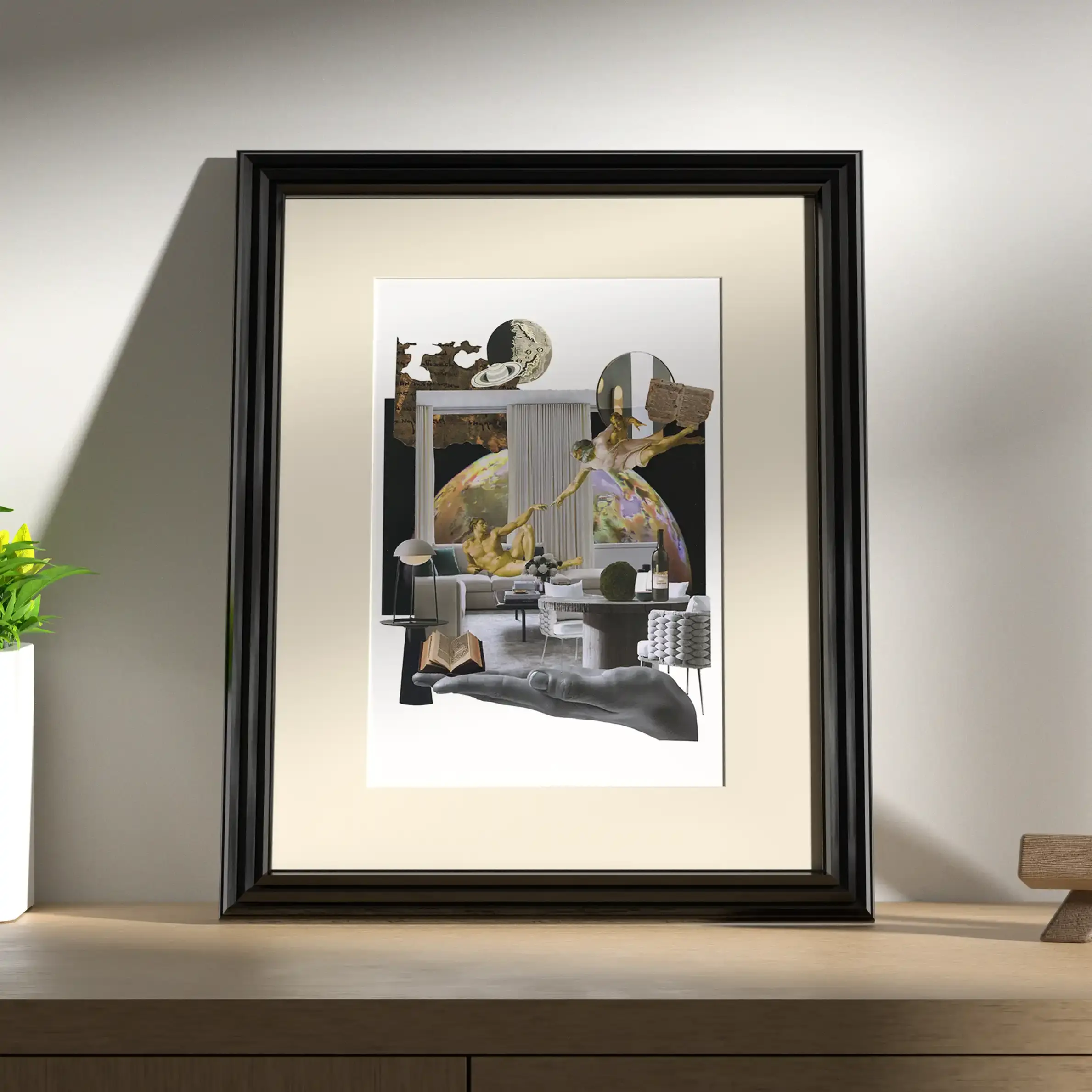 "Life Is Grace” // Original Collage