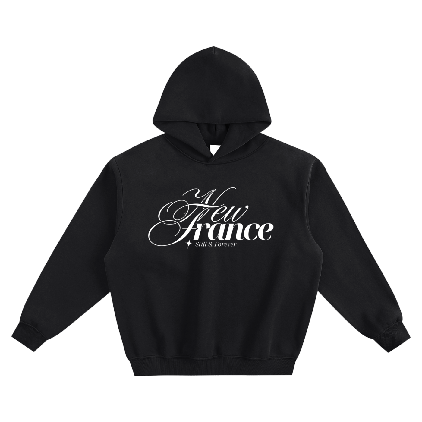 Fleeced Boxy Hoodie