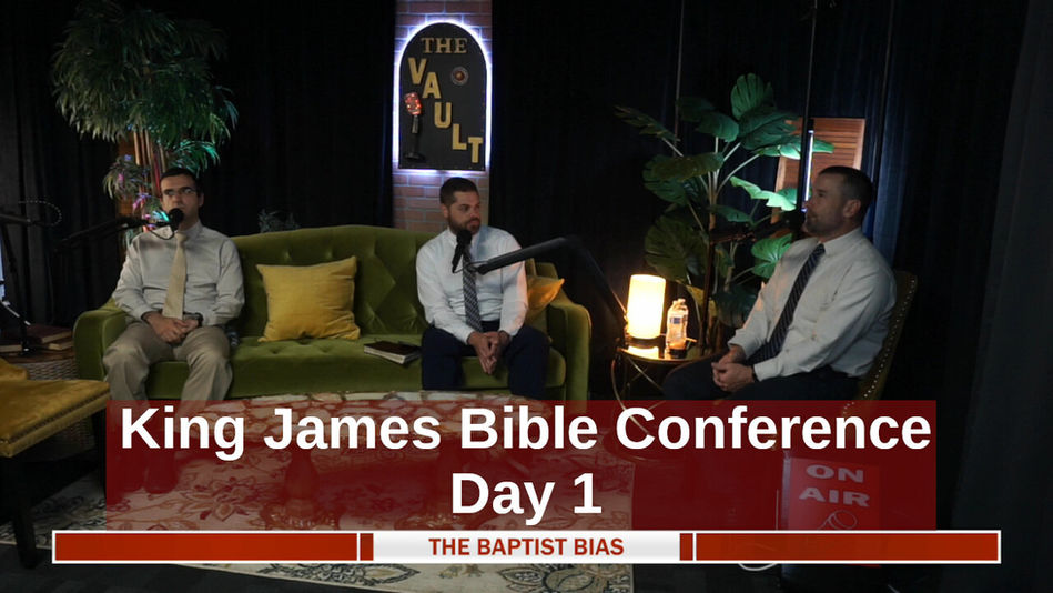 Live from The Vault at SFBC in Vancouver, it's Day 1 of the KJV Conference 2025!