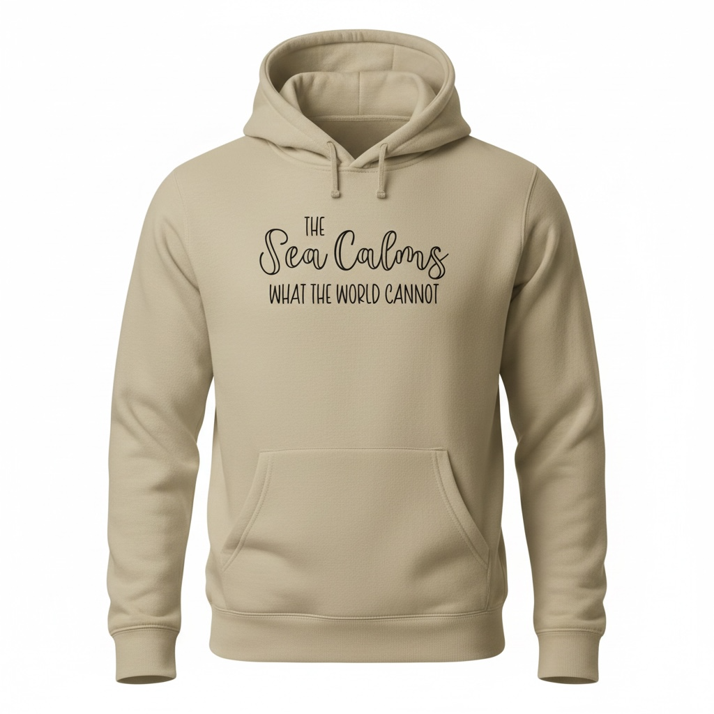 Beach Range_ T-SHIRT_ HOODY_ SWEATSHIRT_Sea calms what the world cannot