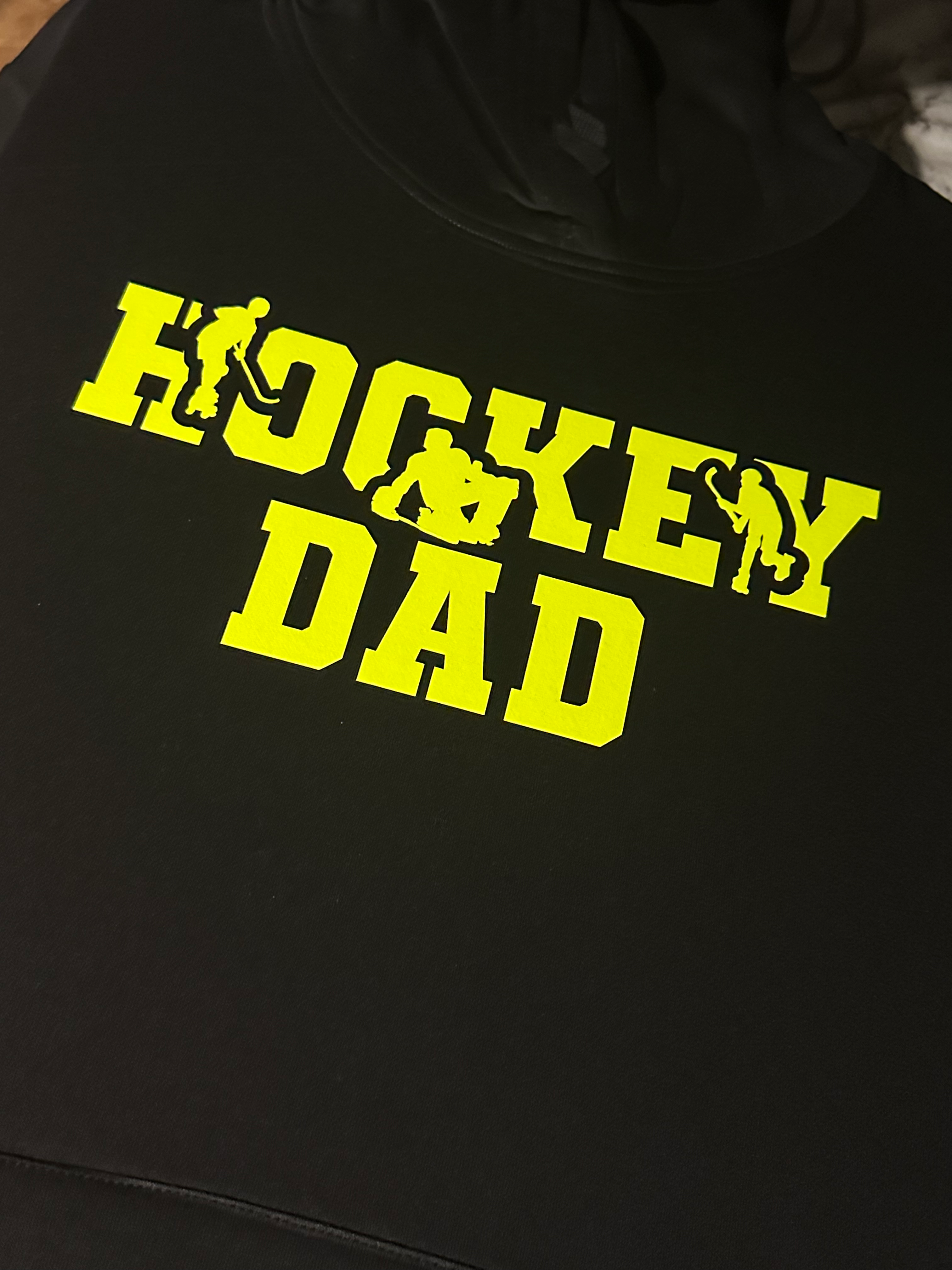Personalised_ T-SHIRT_ HOODY_ SWEATSHIRT_ Hockey Dad