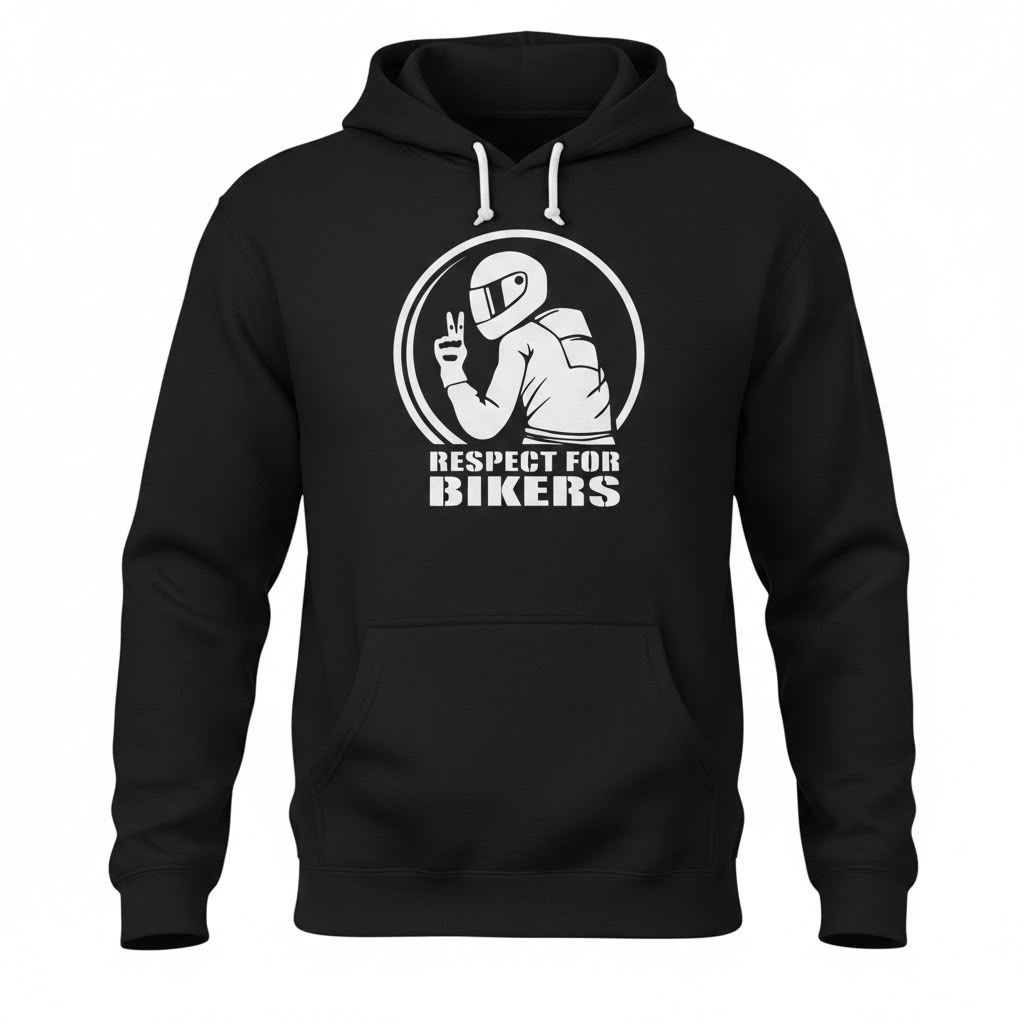 Petrol Head_Personalised_ T-SHIRT_ HOODY_ SWEATSHIRT_Respect to bikers