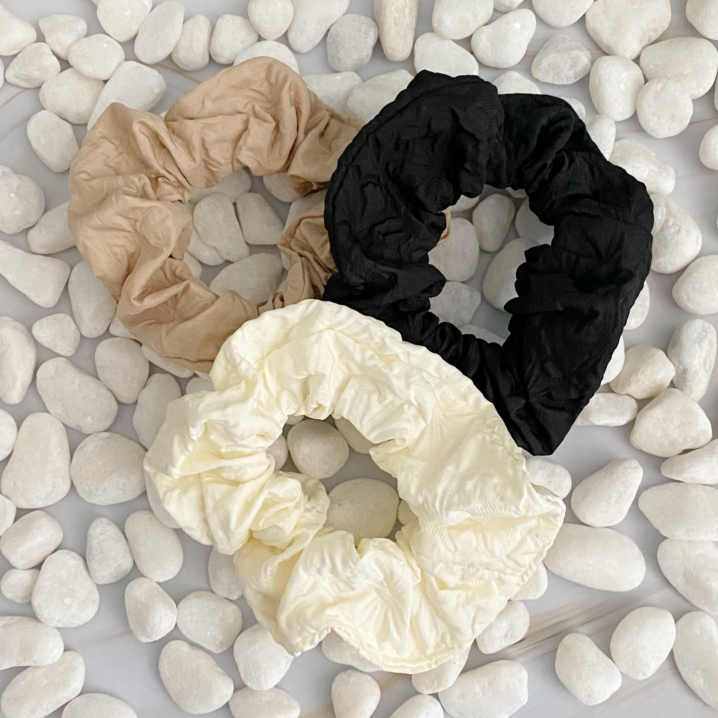 Palace Jacquard Scrunch Set of 3