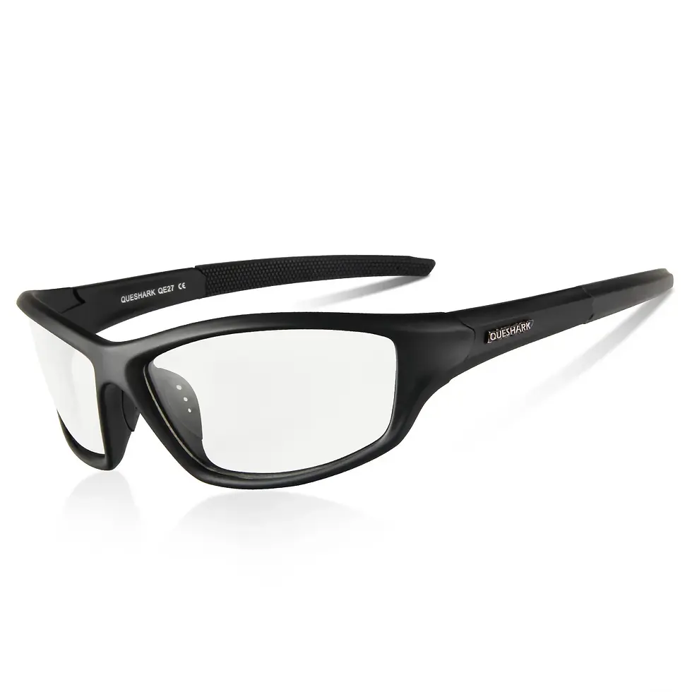 Thumbnail: Queshark Photochromic Hiking Eyewear Climbing Fishing Glasses Sport MTB Bicycle