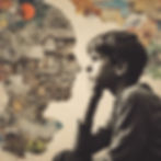 An individual reflecting on past mistakes