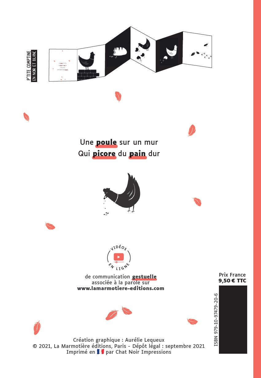 Miniature : Une poule sur un mur