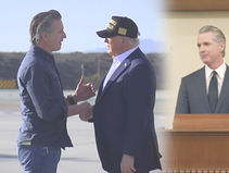 뉴섬 주지사, 트럼프 맹비난.. “CA 노숙자 9% 감소“