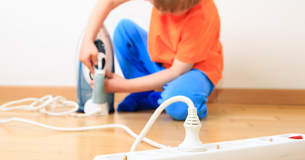 Kids electrical safety.