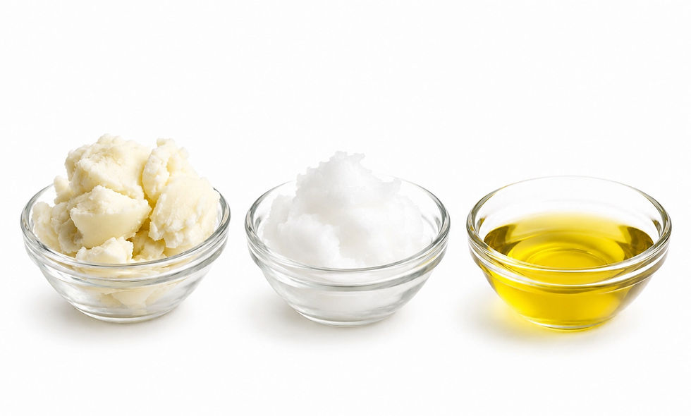 Hello Blends whipped body butter with natural shea butter and nourishing oils.