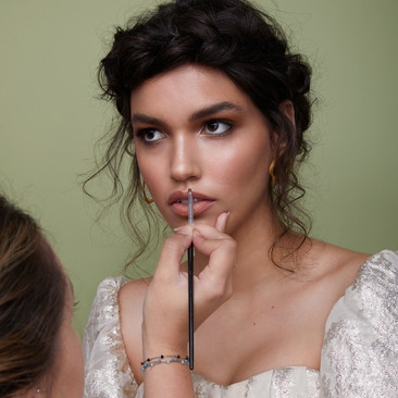 Glamourous Boho Bridal Hair and Makeup | Berkshire Wedding Makeup Artist | Amanda White