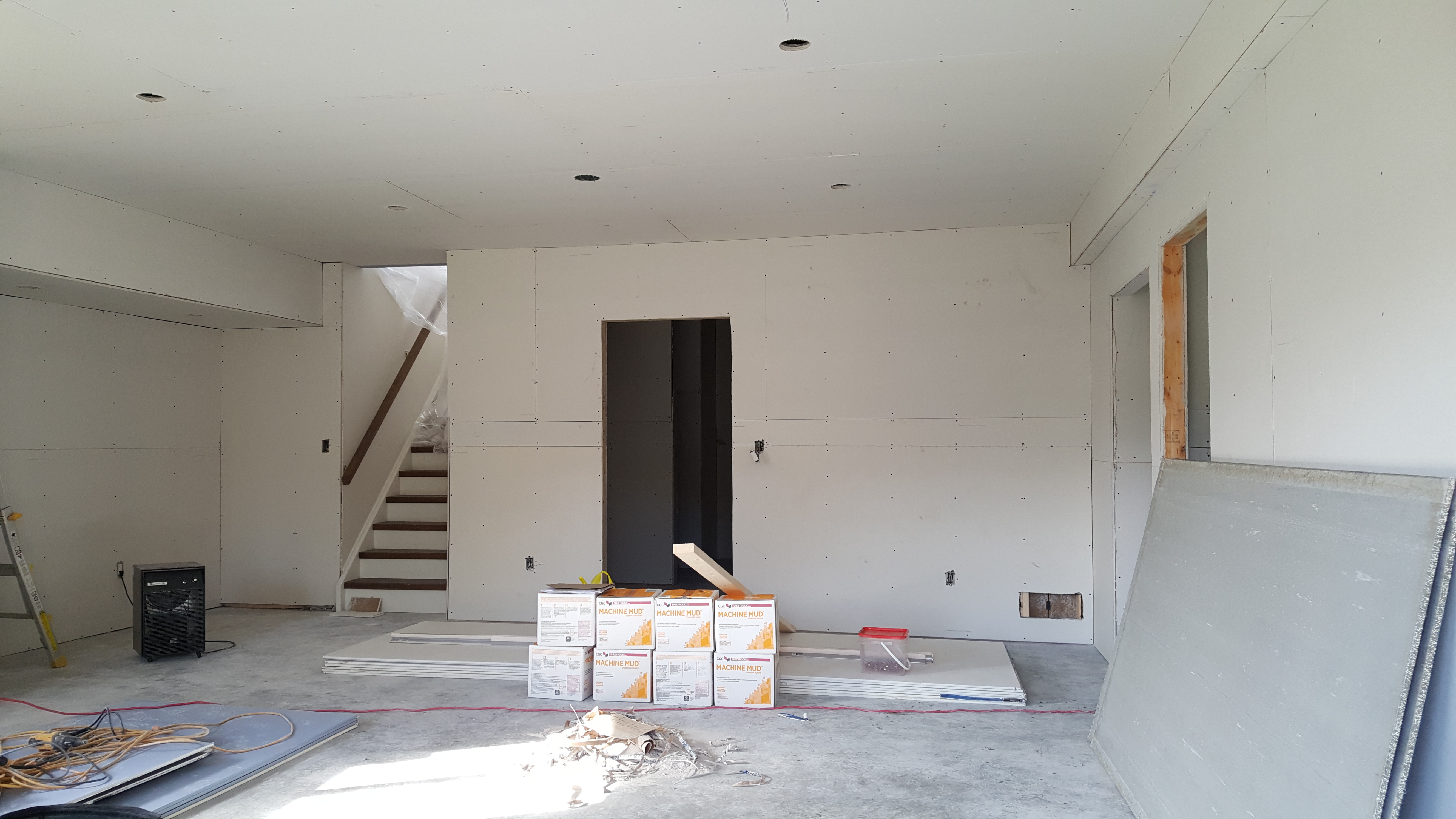 basement renovation