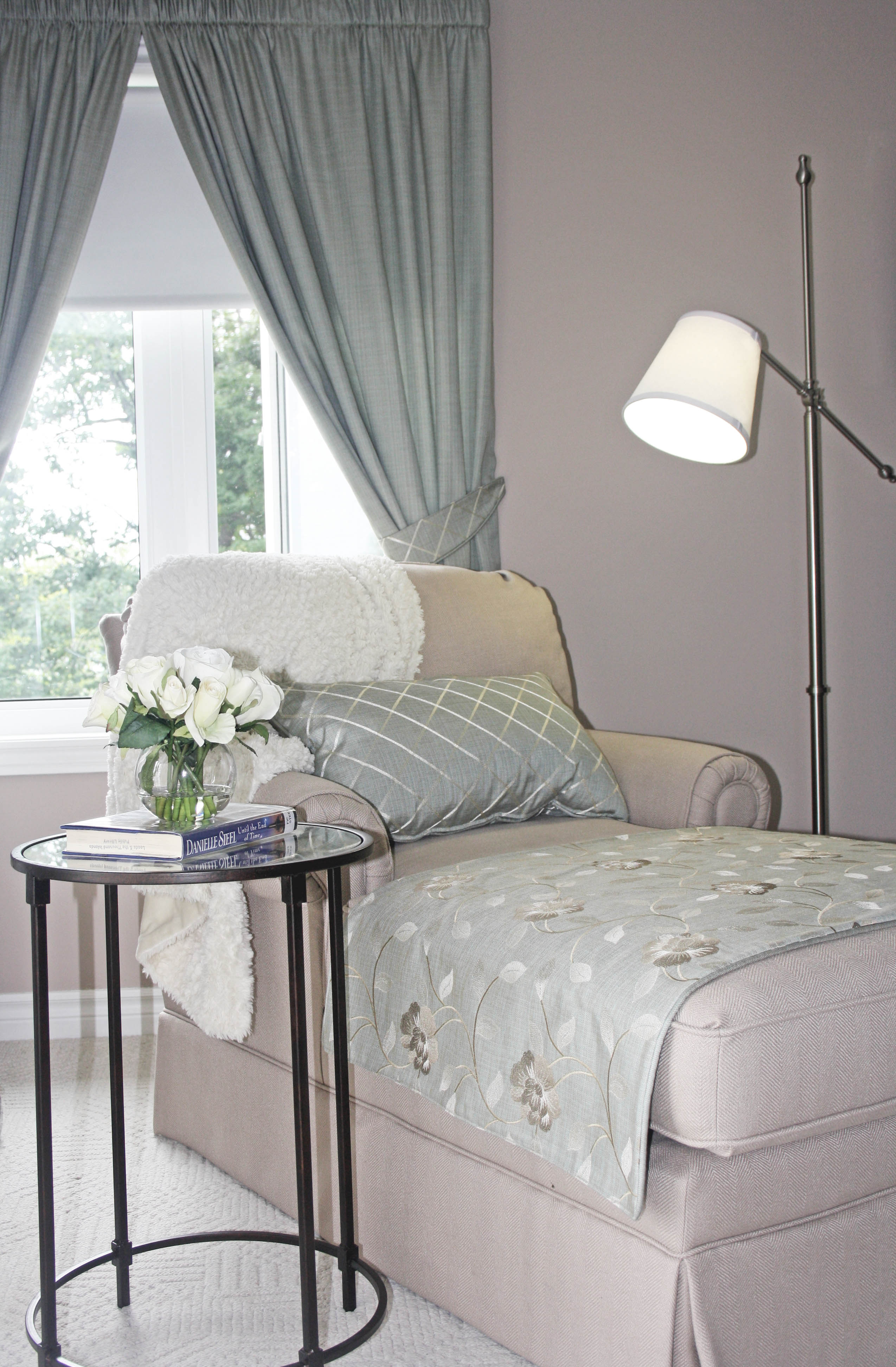 reading nook textiles